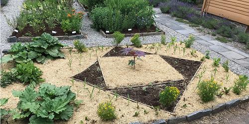 Garden at Thankful Arnold House - Haddam, CT - Photo Credit Haddam Historical Society