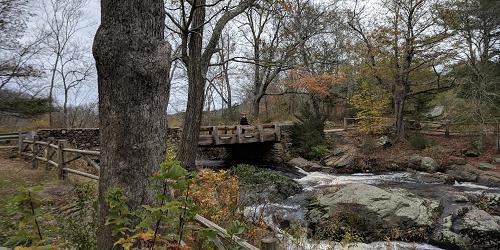 Trail Bridge - Devil's Hopyard State Park - East Haddam, CT