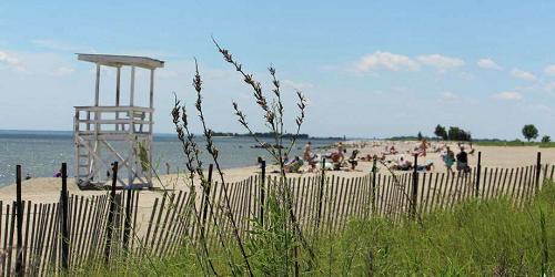 Beach View - Sherwood Island State Park - Westport, CT - Photo Credit Laura Weiss & Hearst CT Media