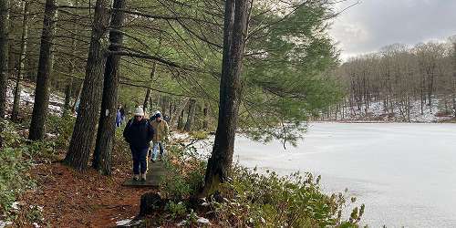 Winter Hike - White Memorial Conservation Center and Museum - Litchfield, CT