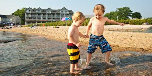 Kids at the Beach - Hammonasset Beach State Park - Photo Credit CT Office of Tourism
