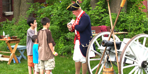 Webb Deane Stevens Revolutionary War encampment credit--Charles-Lyle