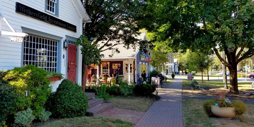 September on Main Street - Historic Wethersfield, CT