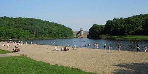 Beach - Hop Brook Lake Recreation Area - Middlebury, CT