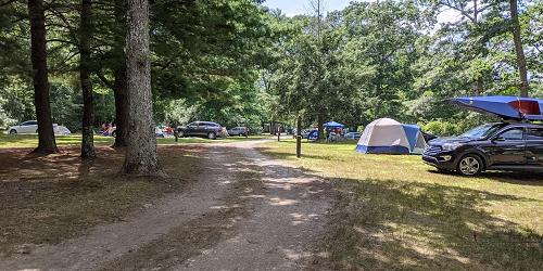 Campsite - Devil's Hopyard State Park - East Haddam, CT - Photo Credit Cybele Perry