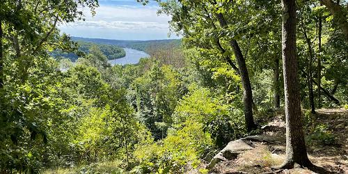 Mountain Trail View - Indian Well State Park - Shelton, CT - Photo Credit Cara Brennan