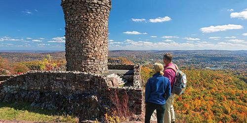 Castle Craig Fall View - Central CT Regional Tourism District - Photo Credit CTVisit