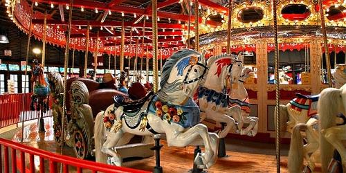 Bushnell Park Carousel - Hartford, CT - Photo Credit Bushnell Park Foundation