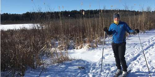 Cross Country Skiing - White Memorial Conservation Center and Museum - Litchfield, CT - Photo Credit Lukas Hyder