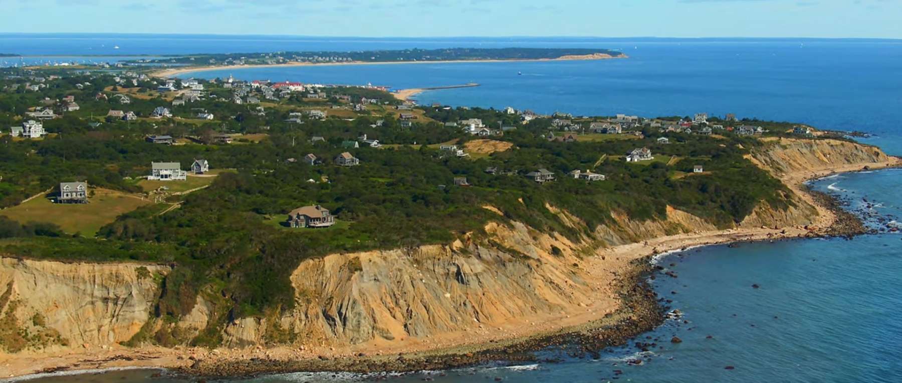 Aerial View of Block Island, RI