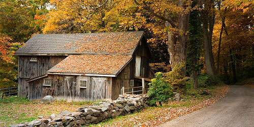 Dirt Roads Are Down To Earth - Litchfield County, CT in Fall - Photo Credit © Thomas Schoeller Photography