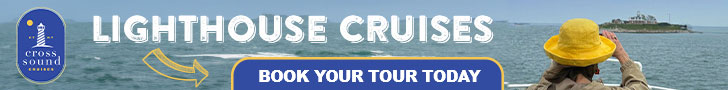 Cross-Sound Ferry's Lighthouse Cruises on the CT & RI Coastline - Click to Book Today!