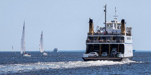 Departing - Cross Sound Ferry - New London, CT