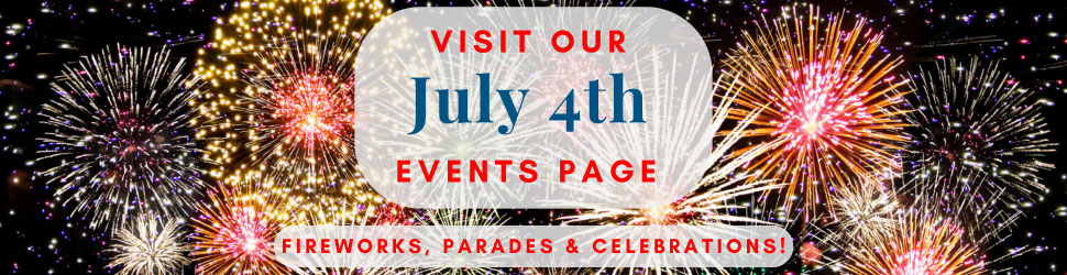 Click here to see VNE's Connecticut July 4th 2025 Events Calendar! Fireworks shows, Parades and Celebrations!