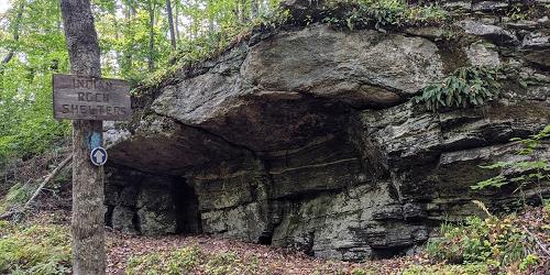 Indian Rock Shelters - Madison, CT - Photo Credit Jason Masier